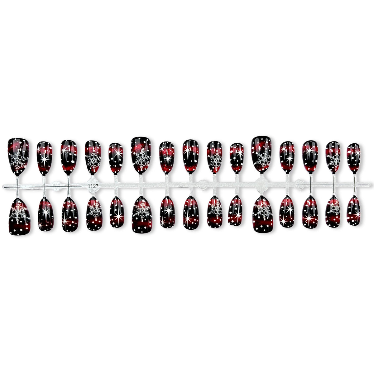 Festive Snowflake Press-On Nail Art — product view 5