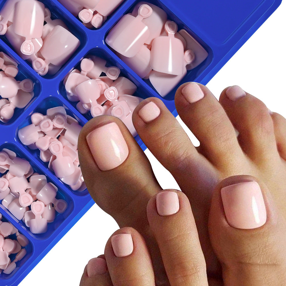 Full Coverage Gel Toe Nail Tips Set — product view 2