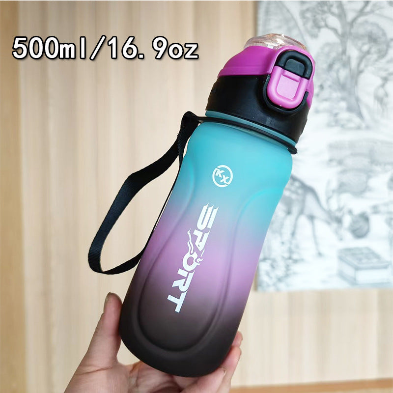 Women's Sports Water Bottle with Ergonomic Design LoungeYard — product view 6