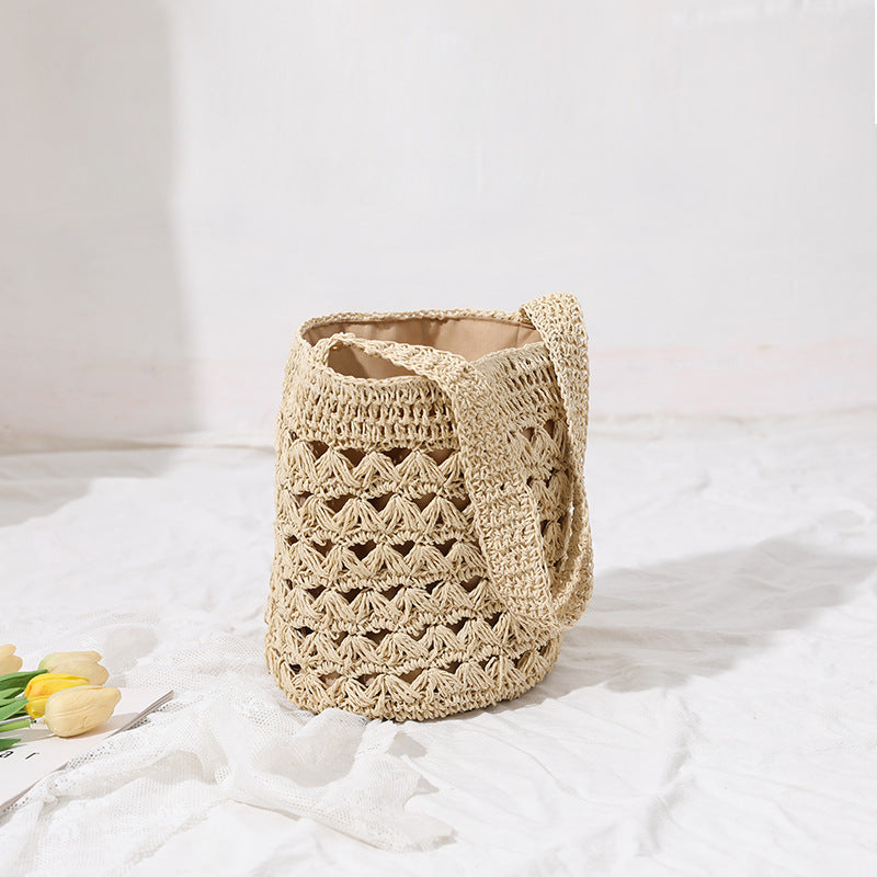 Handcrafted Macrame Shopper Bag LoungeYard — product view 3