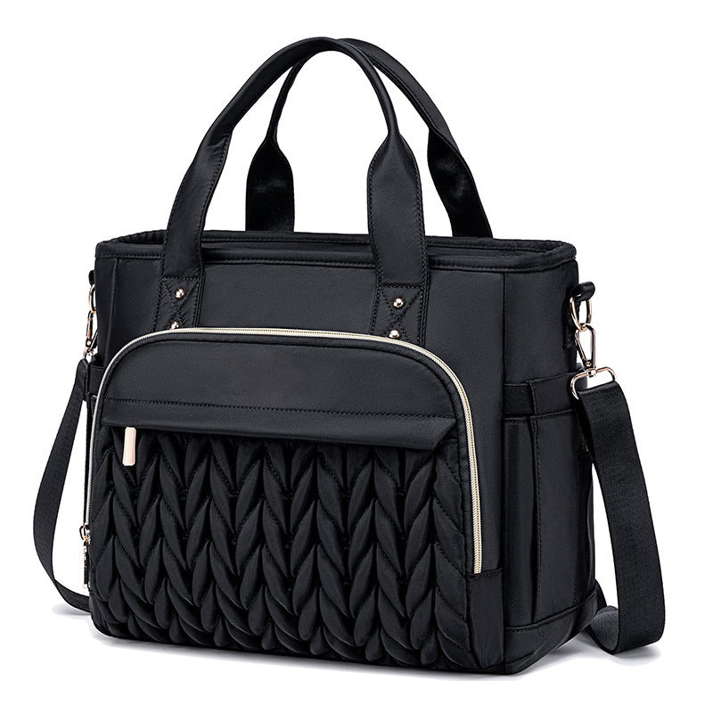 Quilted Multi-Functional Work Tote LoungeYard — product view 1