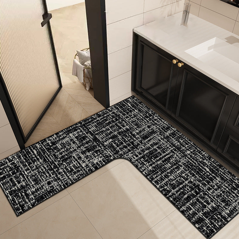 Luxurious Abstract Patterned Bathroom Mat — product view 6