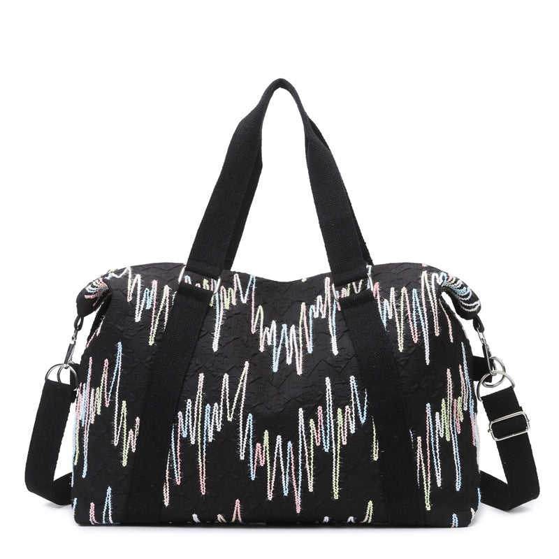 Stylish Quilted Gym Bag LoungeYard — product view 7