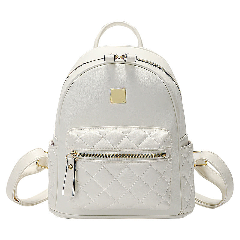Quilted Leather Mini Backpack LoungeYard — product view 5