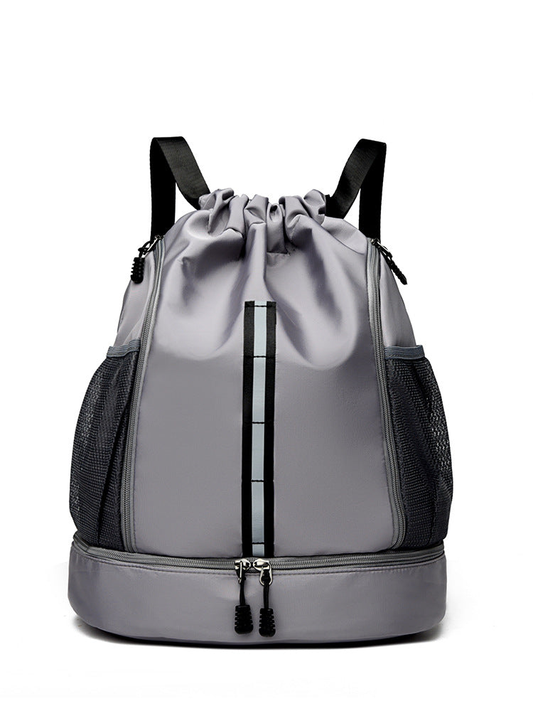 Stylish Drawstring Gym Backpack LoungeYard — product view 5