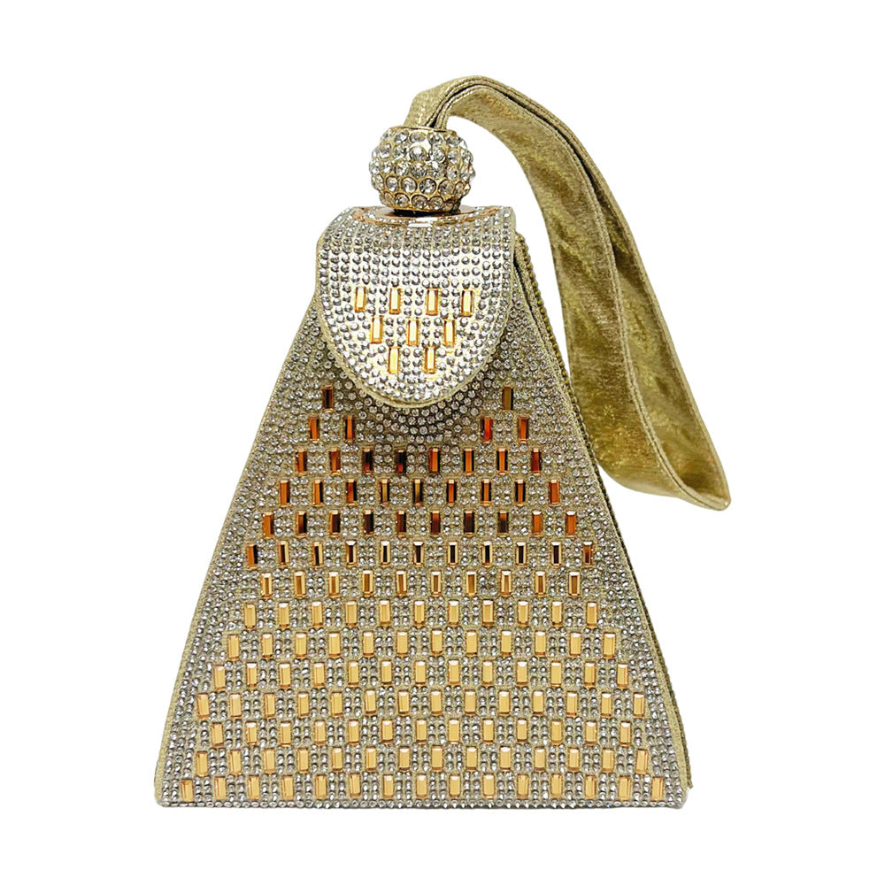 Geometric Rhinestone Evening Bag — product view 5