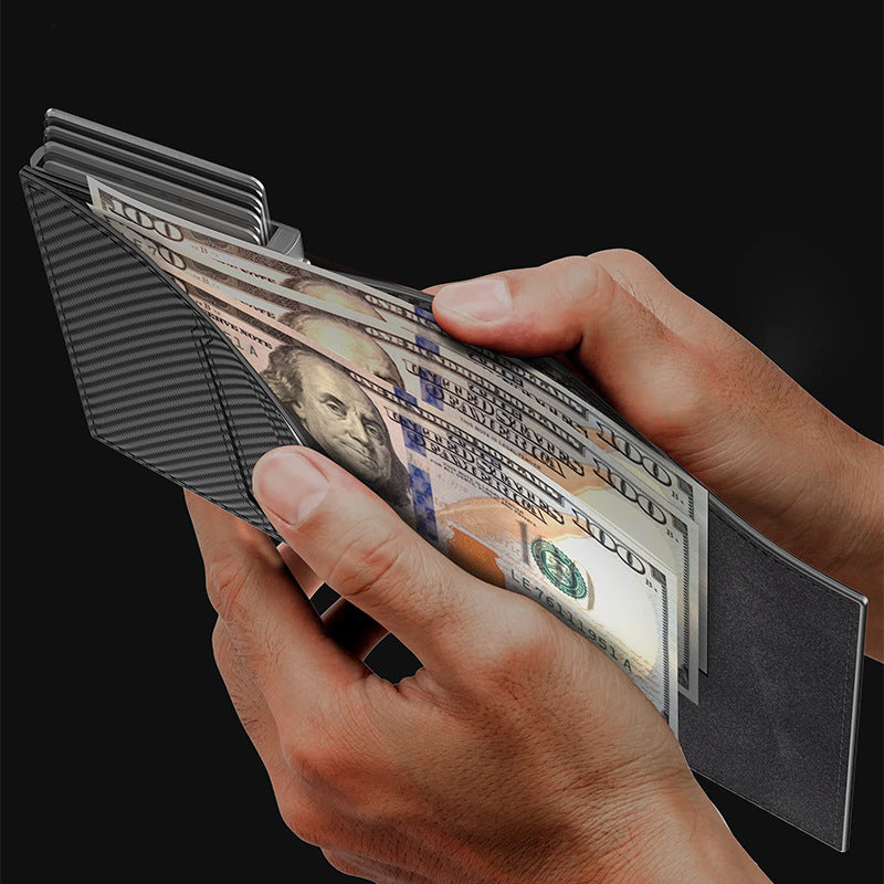 Slim RFID-Blocking Multi-Card Wallet LoungeYard — product view 2