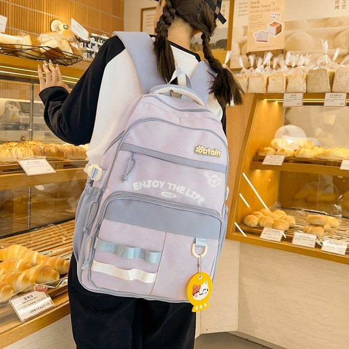 Fun-Patterned Backpack LoungeYard — product view 3