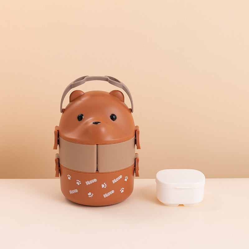 Cute Animal-Themed Bento Lunch Box — product view 3
