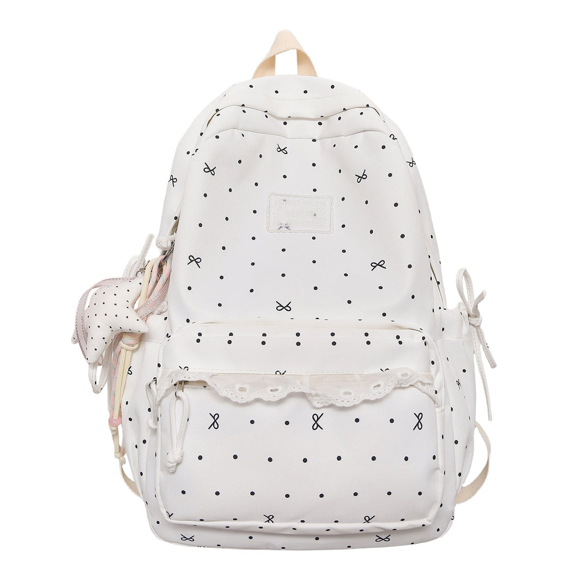 Adorable Polka Dot Backpack LoungeYard — product view 5