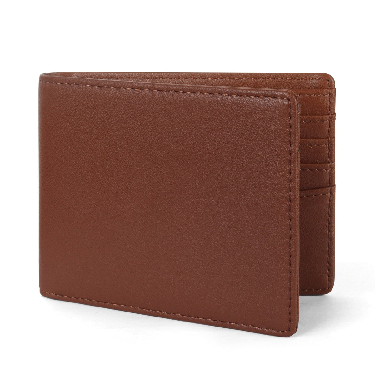Classic Bi-Fold Leather Wallet LoungeYard — product view 2