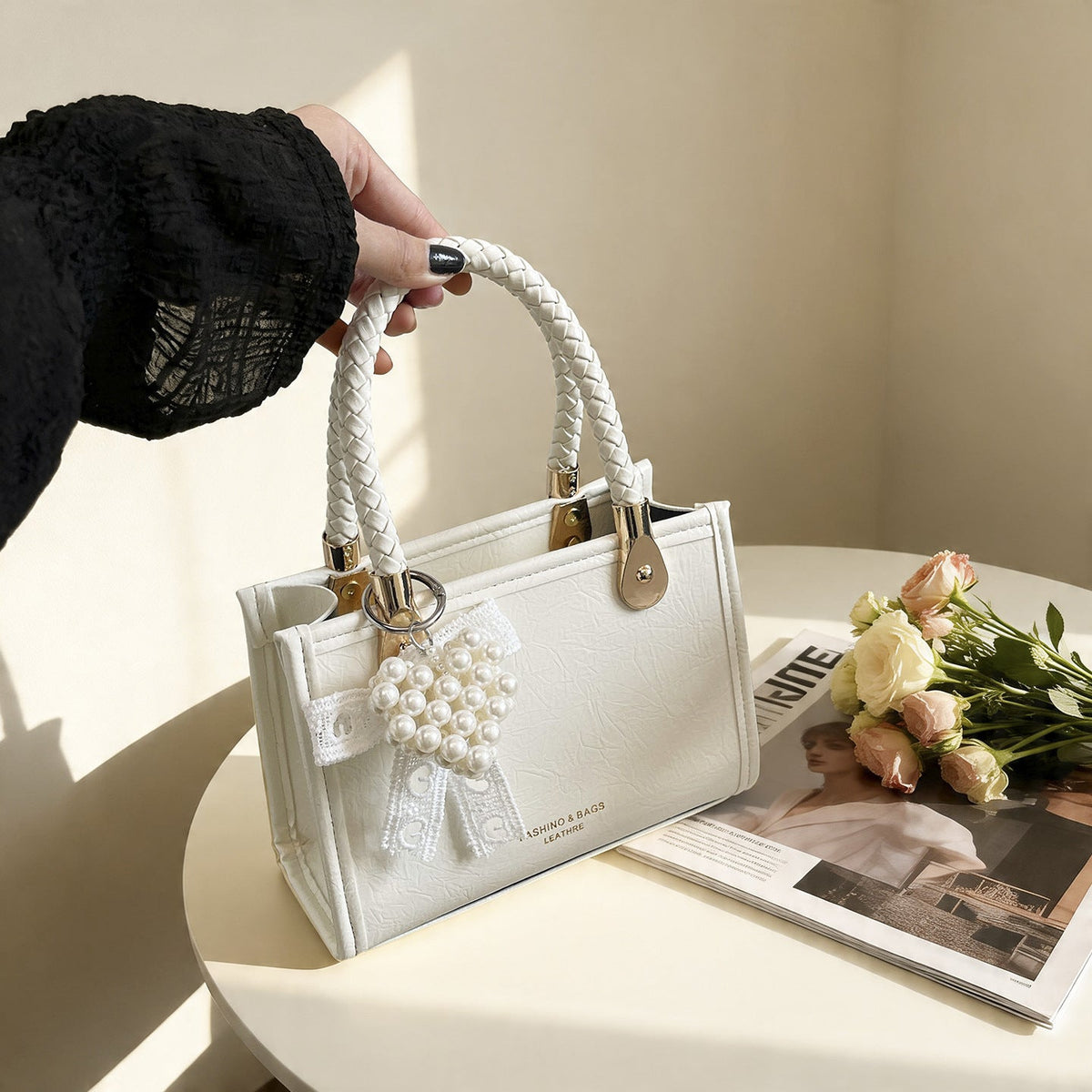 Chic Mini Handheld Tote Bag — product view 4