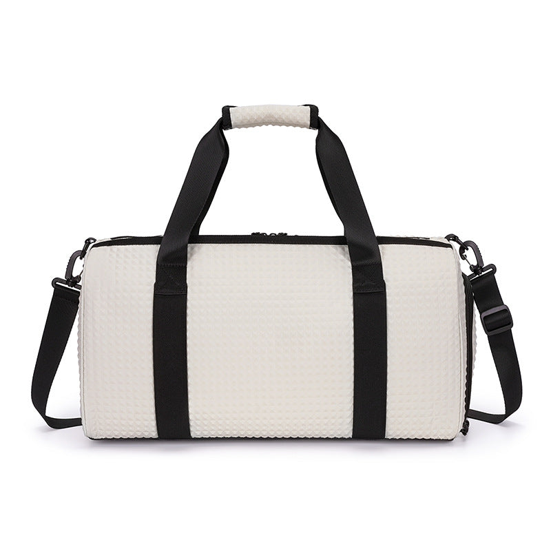 Ergonomic Textured Sports Duffle Bag LoungeYard — product view 6