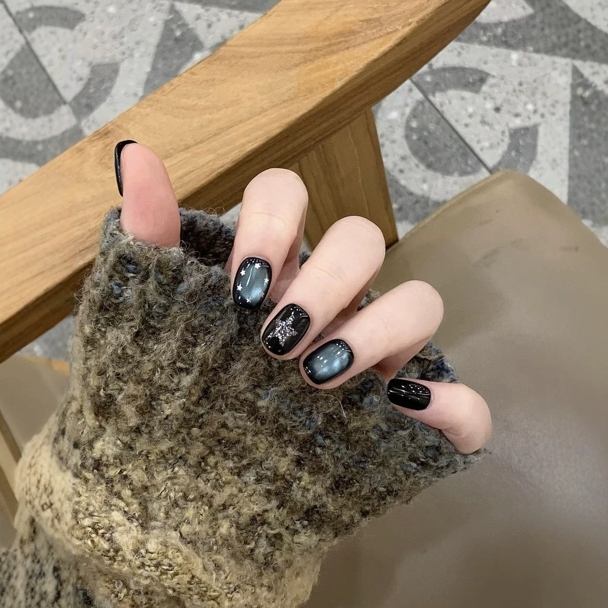 Night Sky Nail Art Extensions — product view 2