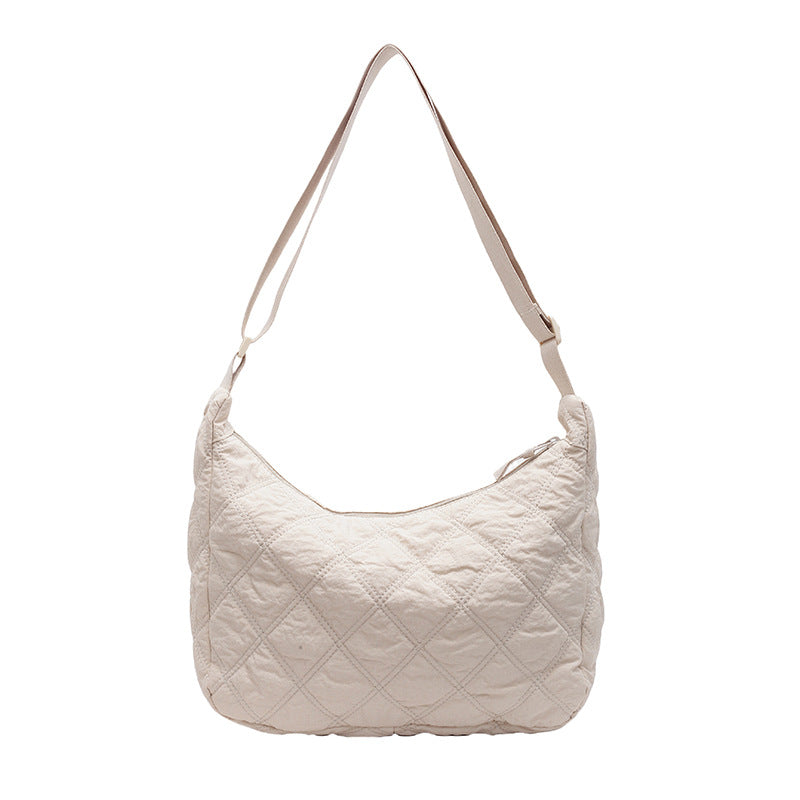 Quilted Hobo Bag — product view 1
