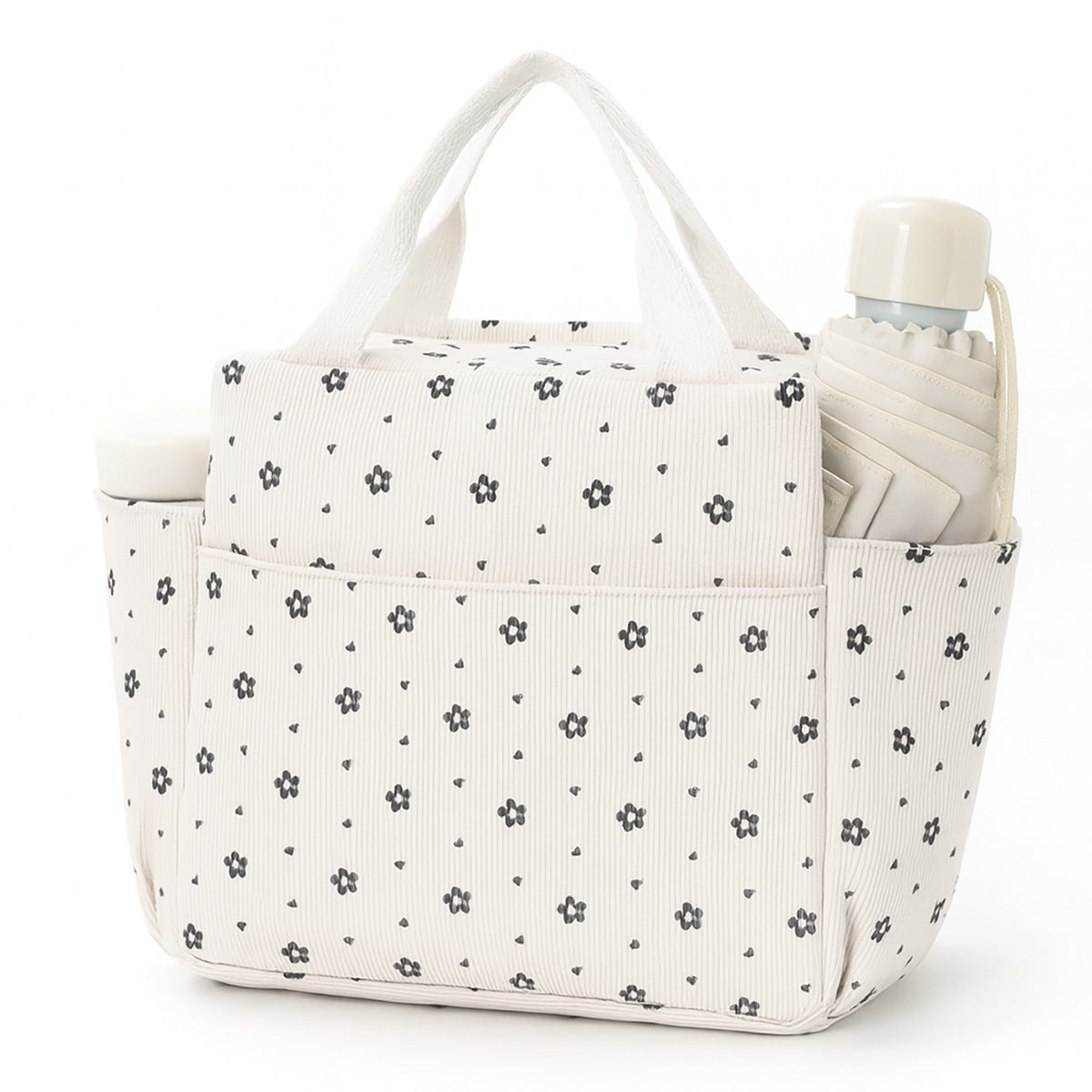 Practical Cosmetics Organizer Tote Bag LoungeYard — product view 2
