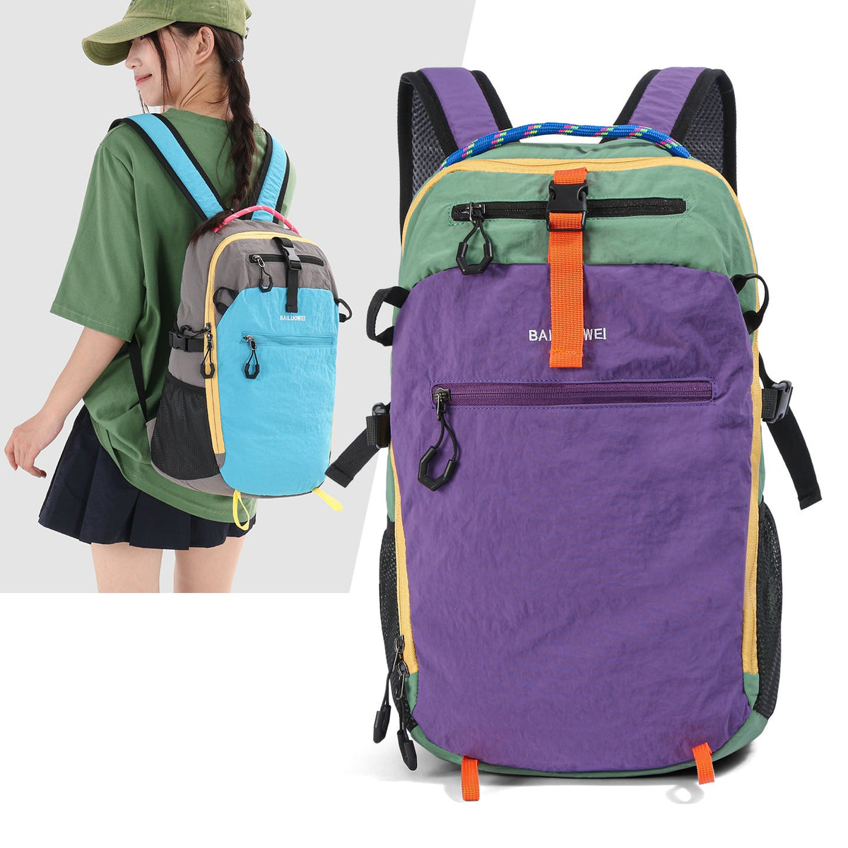 Versatile Outdoor Hiking Backpack LoungeYard — product view 1