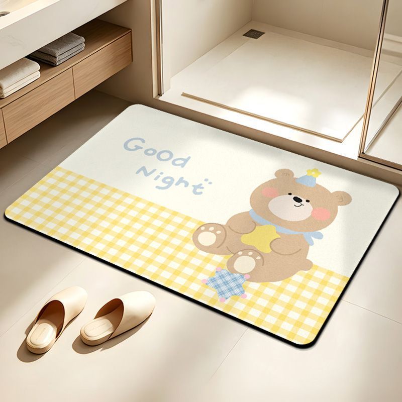 Cute Elephant-Themed Bath Mat — product view 7