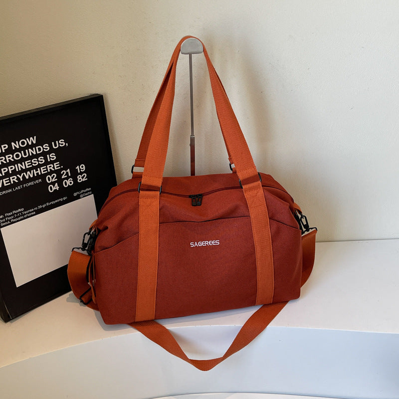 Sporty Weekend Bag With Ergonomic Carrying Options LoungeYard — product view 7