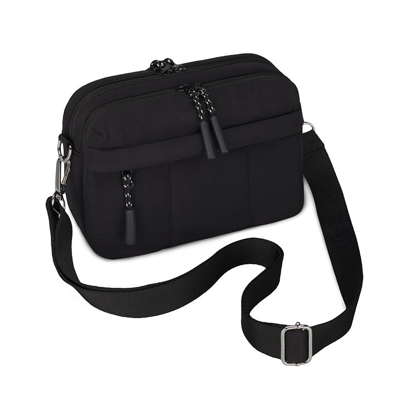 Elegant shoulder bag with double compartment LoungeYard — product view 7