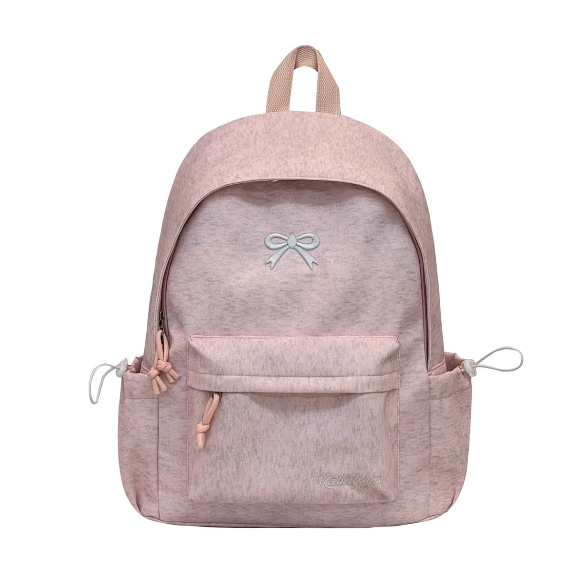 Elegant Bow-Embellished Casual Backpack LoungeYard — product view 3