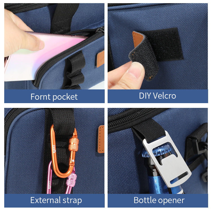 Versatile Insulated Lunch Cooler Tote — product view 4