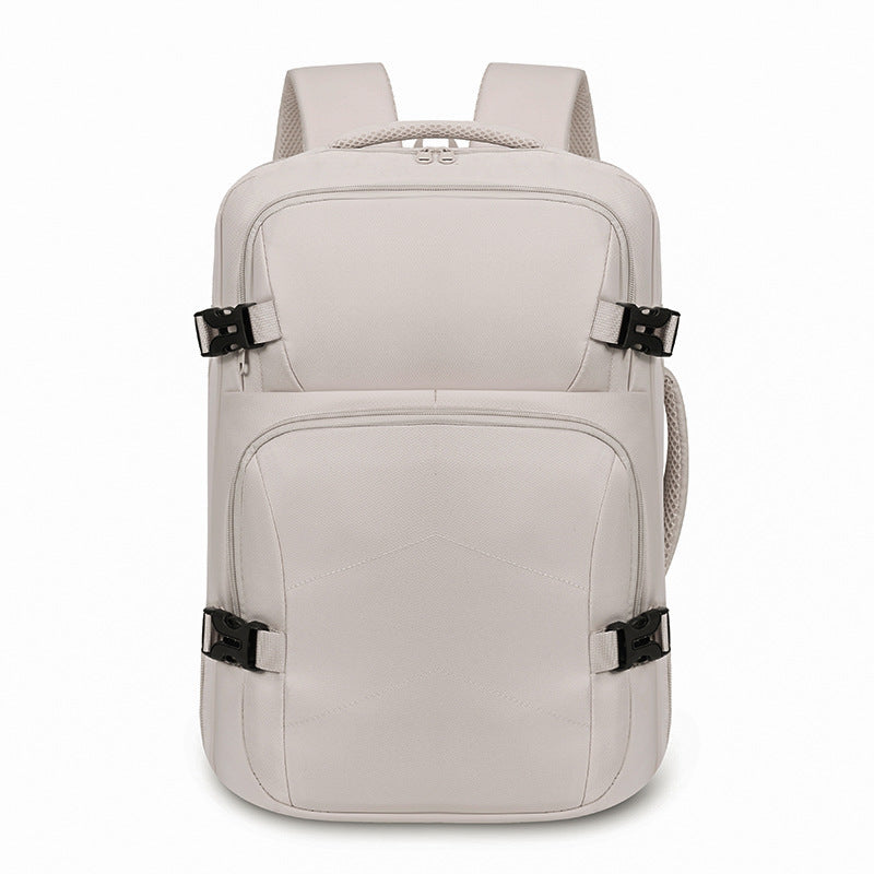 Versatile backpack with ergonomic design and functional compartments LoungeYard — product view 6