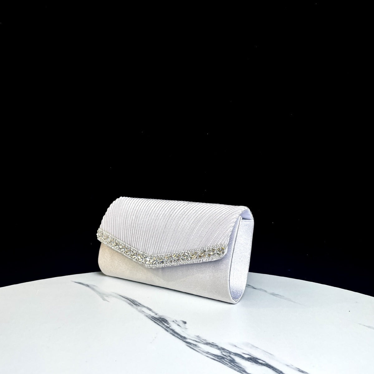 Pleated Evening Clutch — product view 2