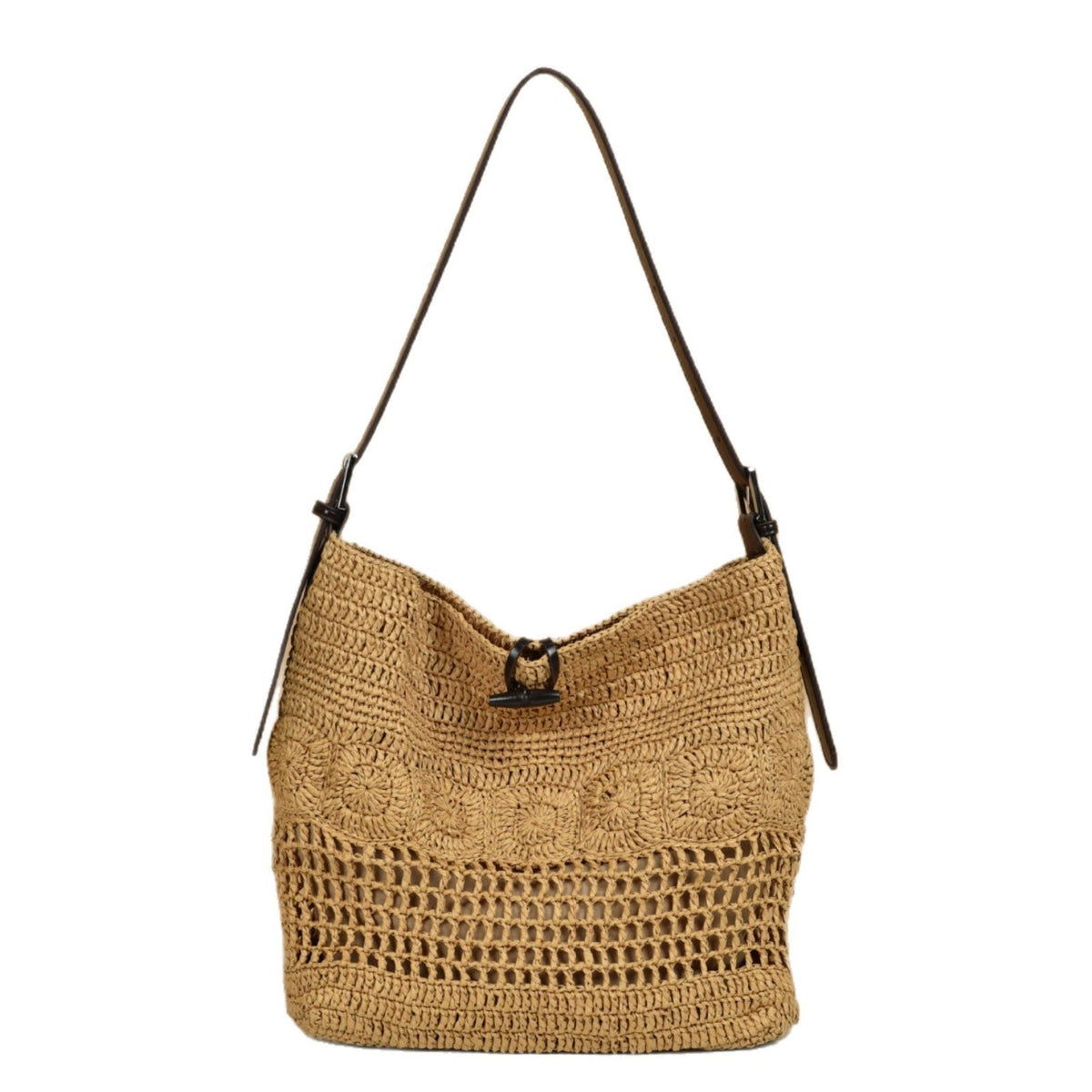 Handmade Macrame Shoulder Bag LoungeYard — product view 4