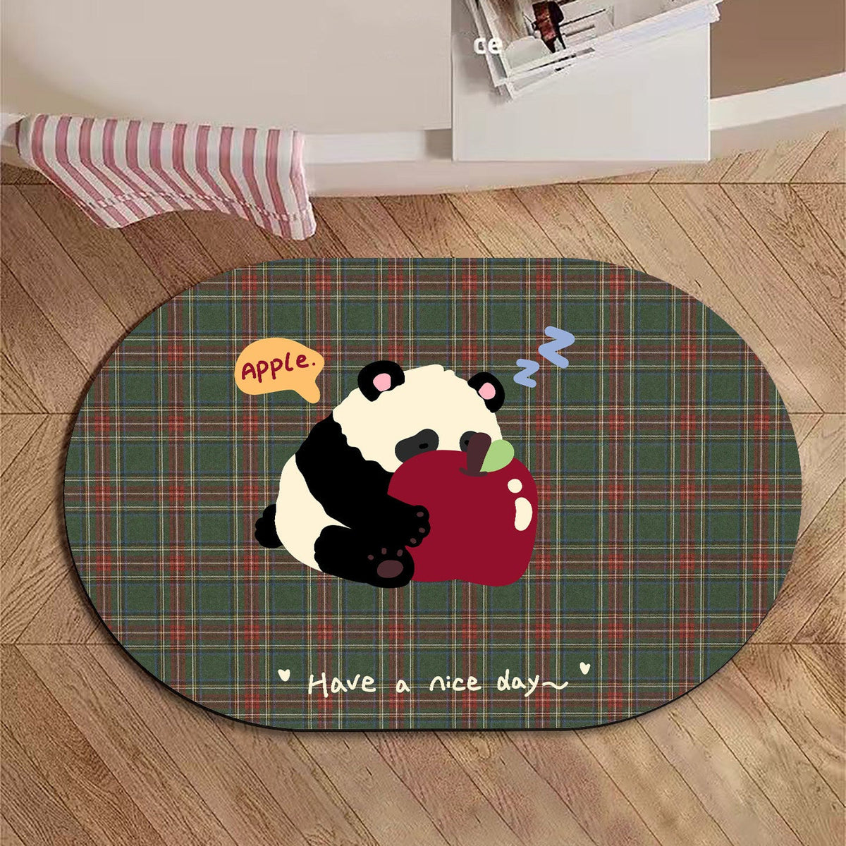 Cute Cartoon Animal Bath Mat — product view 3