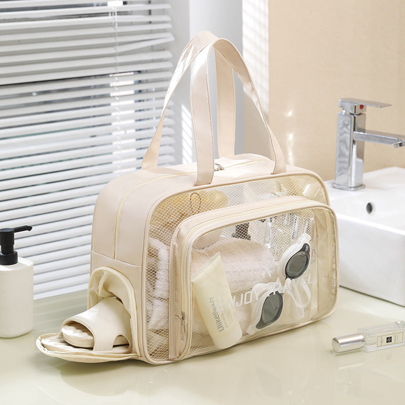 Clear Travel Toiletry Bag LoungeYard — product view 1