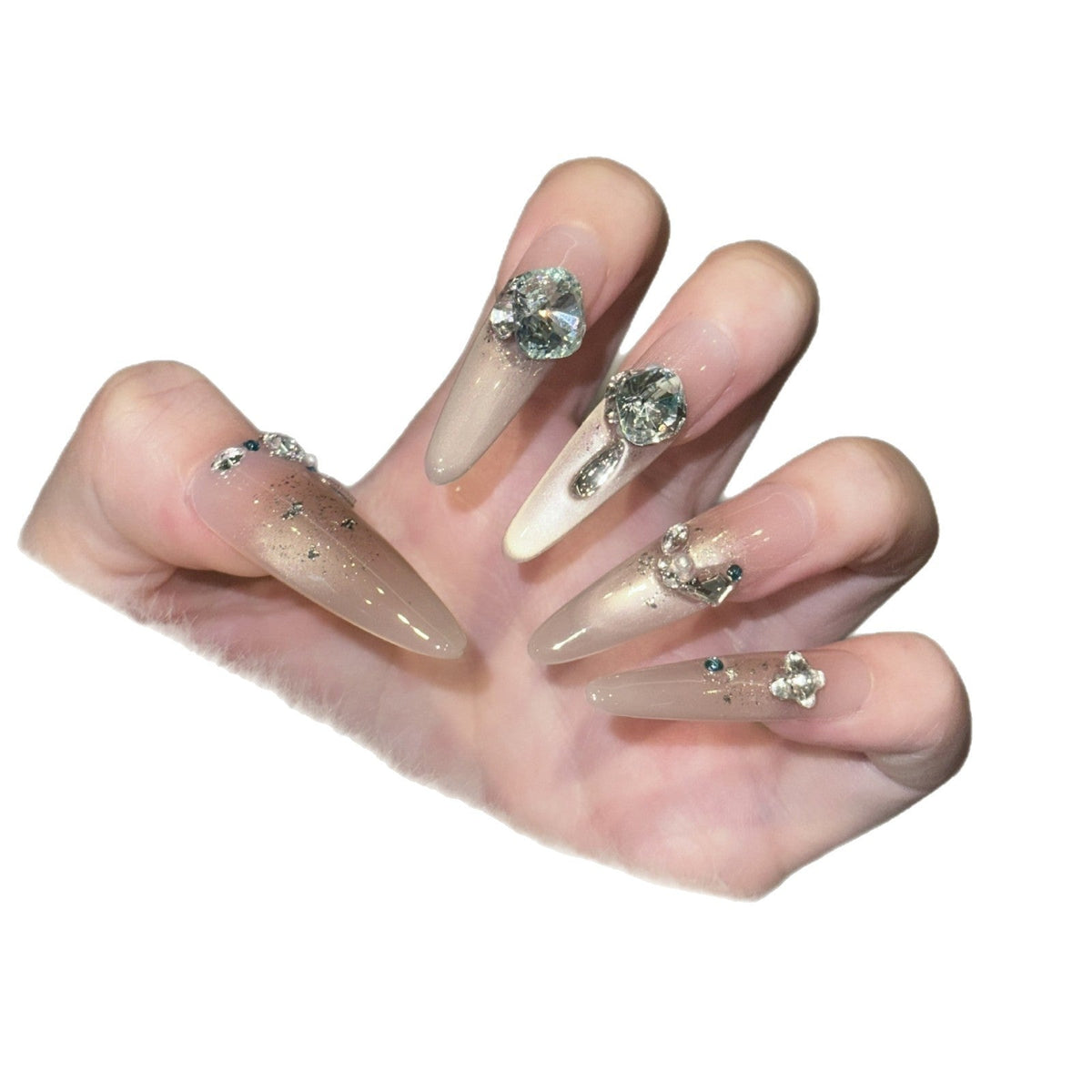 Premium Glamourous Press-On Nail Set — product view 5