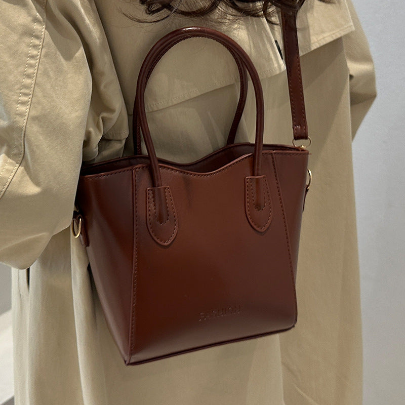 Luxurious Structured Handheld Satchel — product view 4
