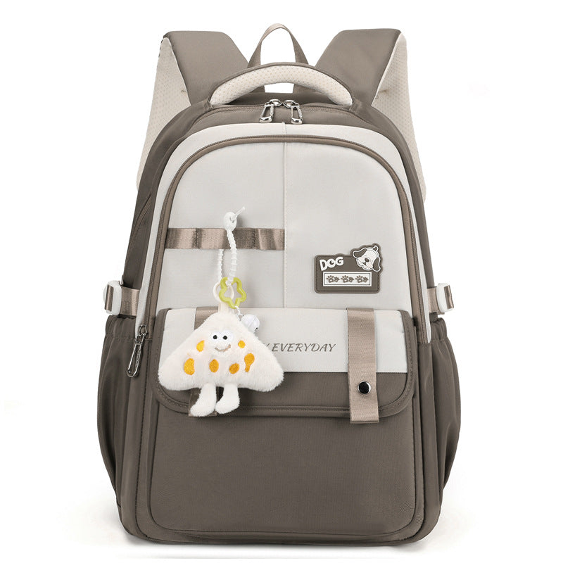 Child-friendly backpack made of high-quality material with fun pendants LoungeYard — product view 4
