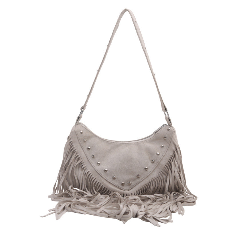 Bohemian Fringe Crossbody Handbag — product view 3