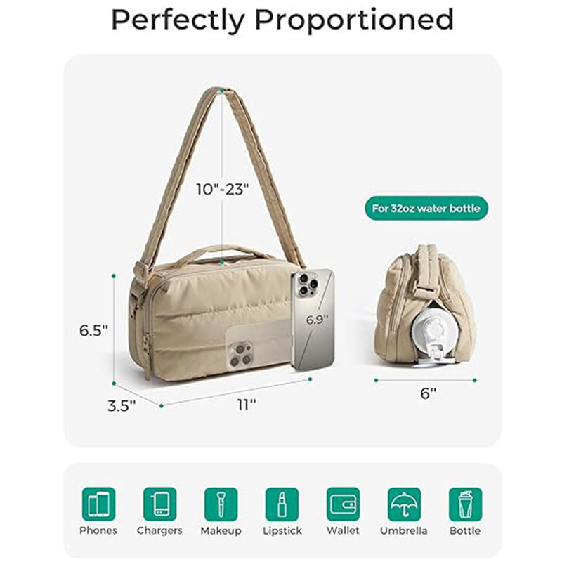 Elegant Multifunctional Shoulder Bag LoungeYard — product view 2