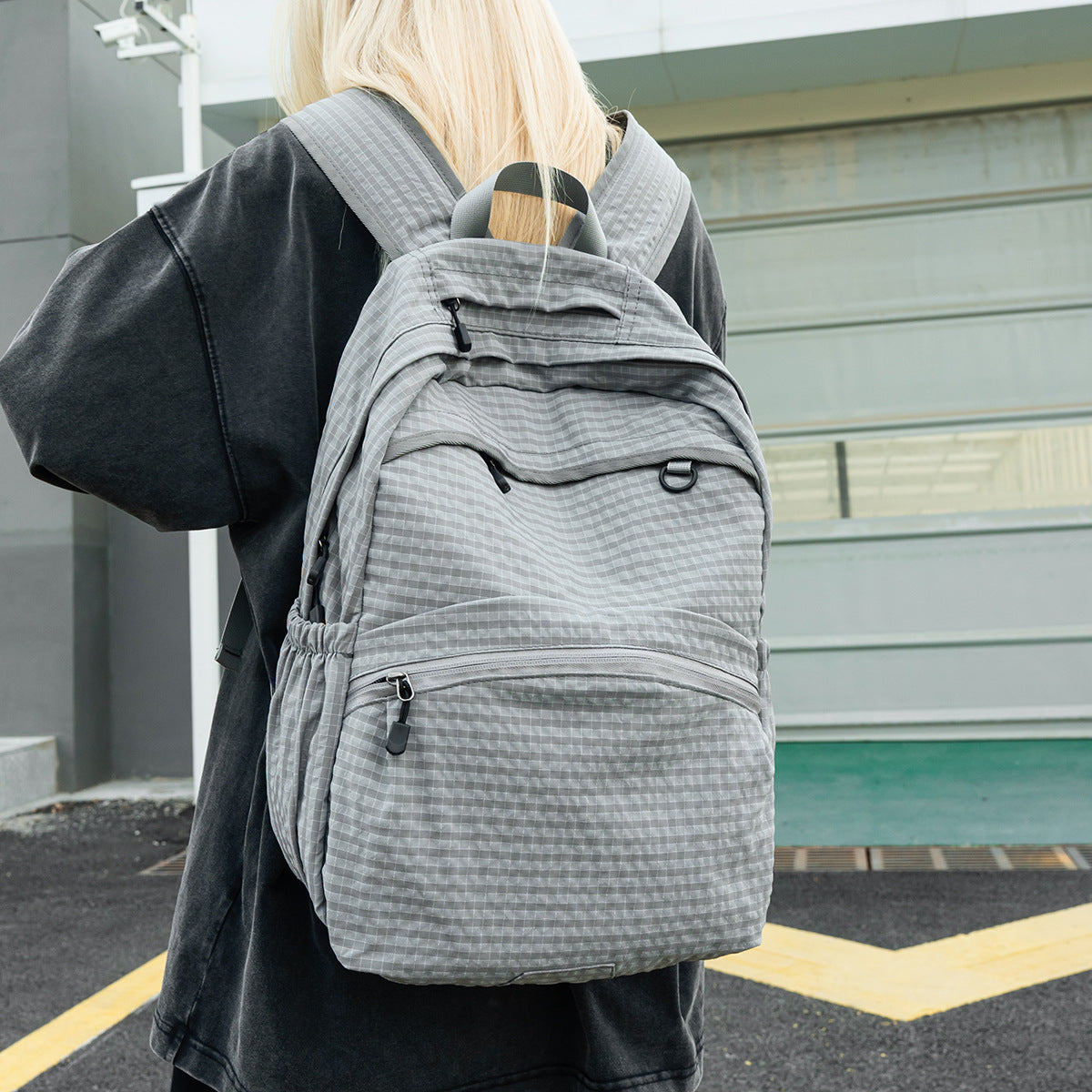 Padded Multi-Pocket Backpack LoungeYard — product view 3