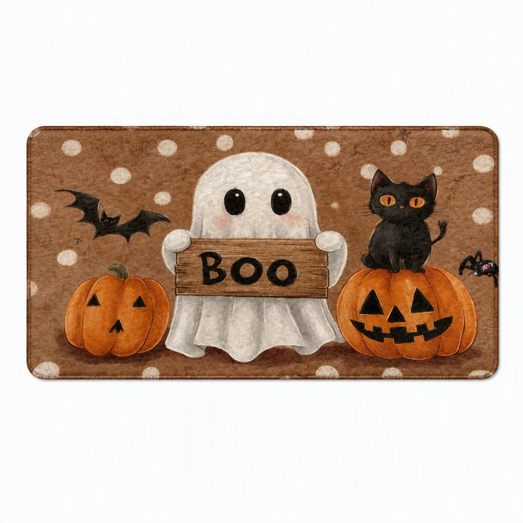 Halloween-Themed Decorative Doormat Bowlift — product view 4