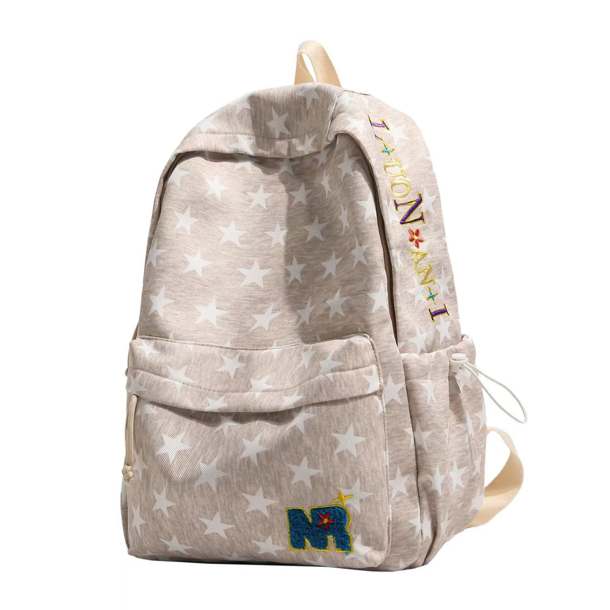 Star-Patterned Casual Backpack LoungeYard — product view 4