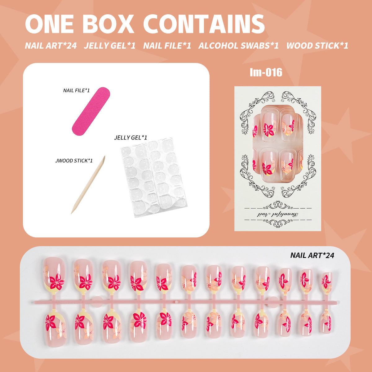 Women’s Press-On Nail Art — product view 1