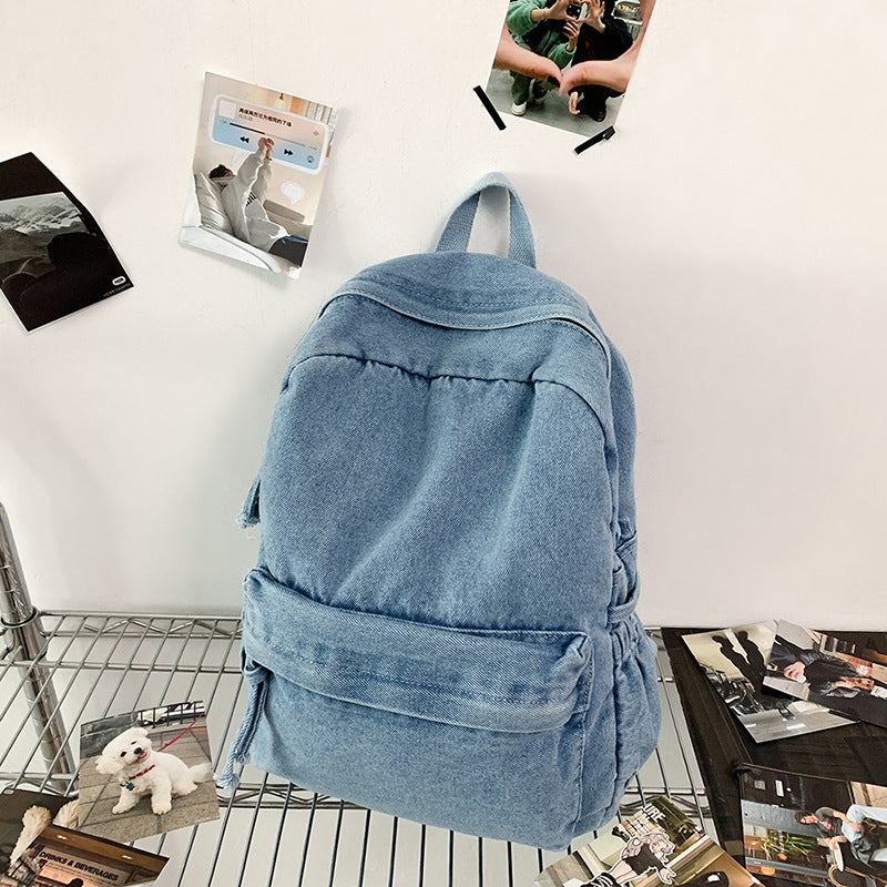 Casual Denim Backpack LoungeYard 1791204530 — product view 7