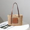 Stylish rat handbag with leather accents LoungeYard — product view 4