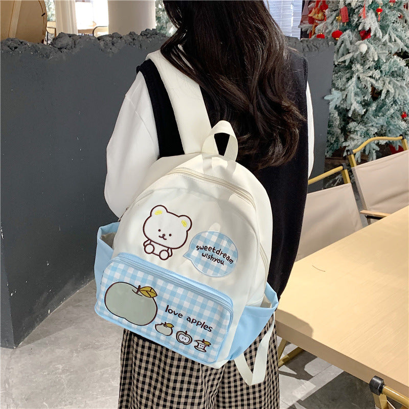 School backpack LoungeYard — product view 2