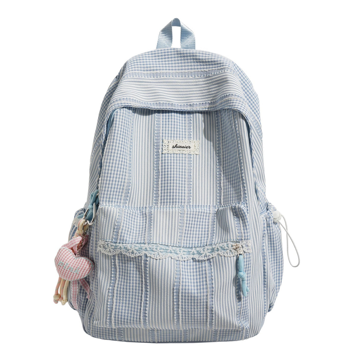 Cute Striped Backpack LoungeYard — product view 5