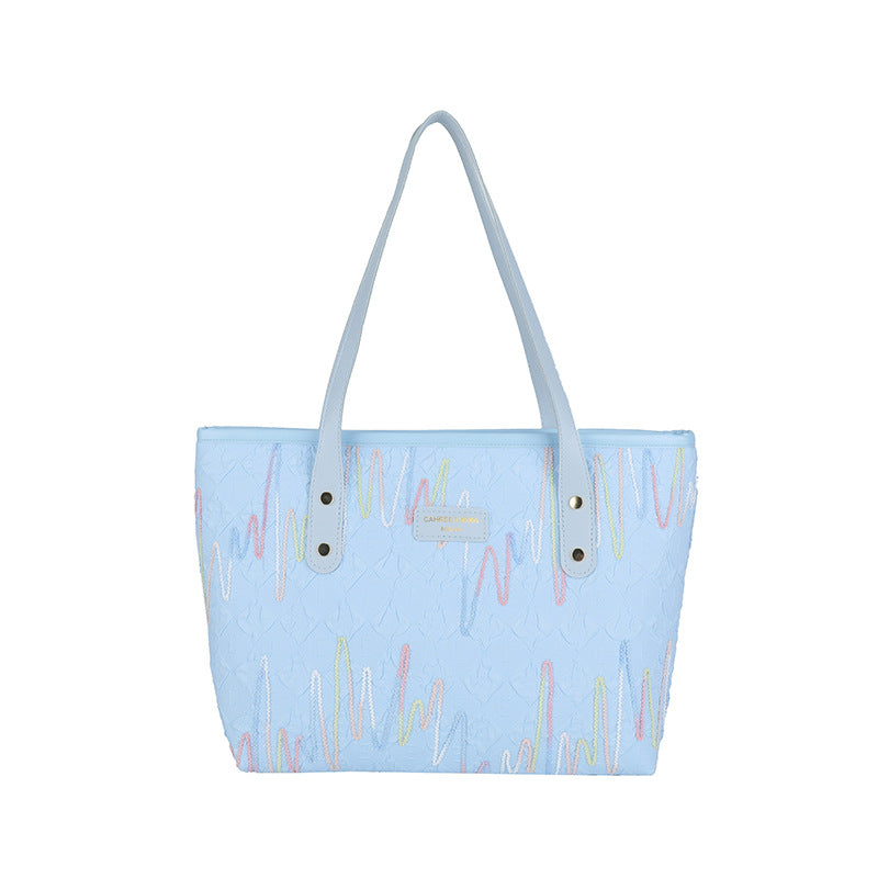 Stylish Art-Inspired Tote Bag LoungeYard — product view 6