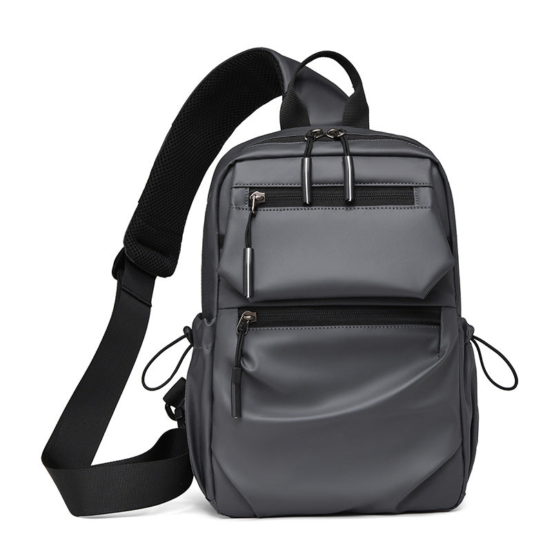 Multi-Pocket Tactical Crossbody Backpack LoungeYard — product view 3