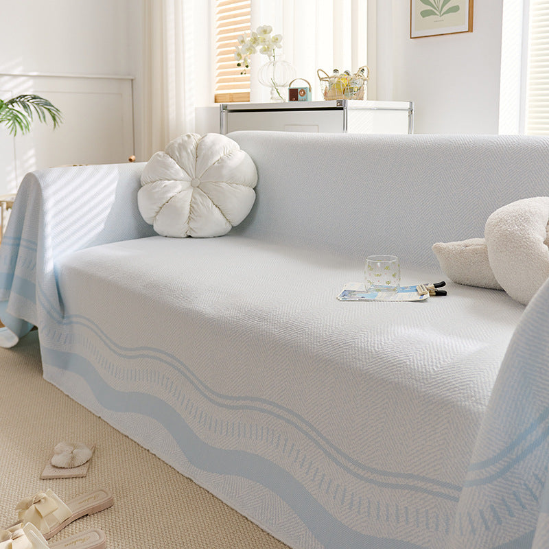 Premium Soft Texture Sofa Throw Blanket — product view 2