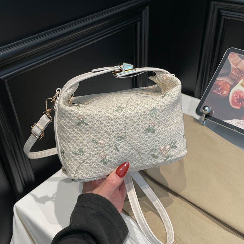 Embroidered Floral Mini Handbag LoungeYard — product view 1