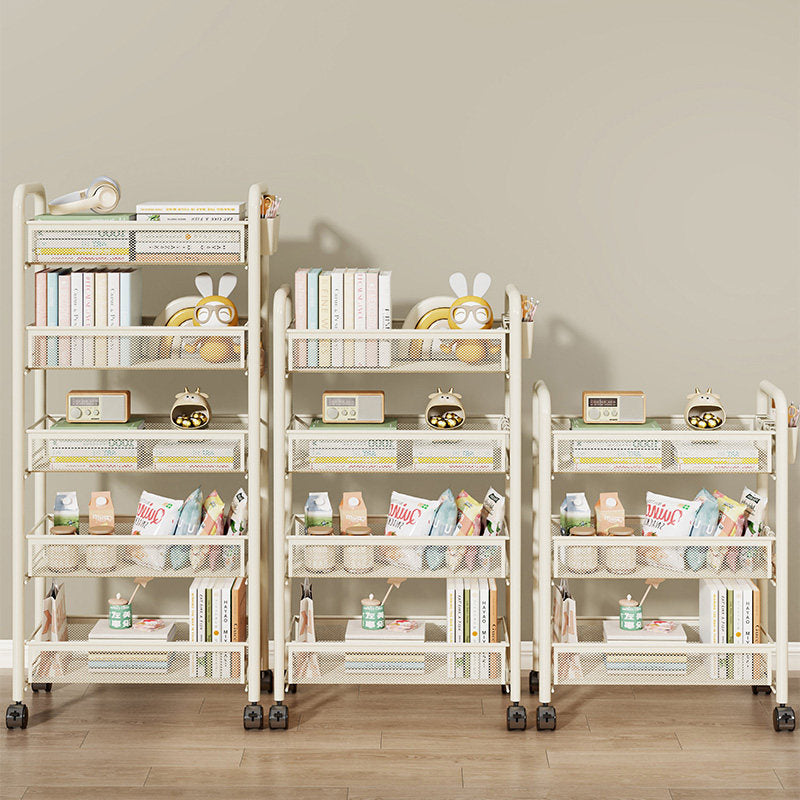 Multi-Tier Mesh Rolling Storage Cart — product view 2
