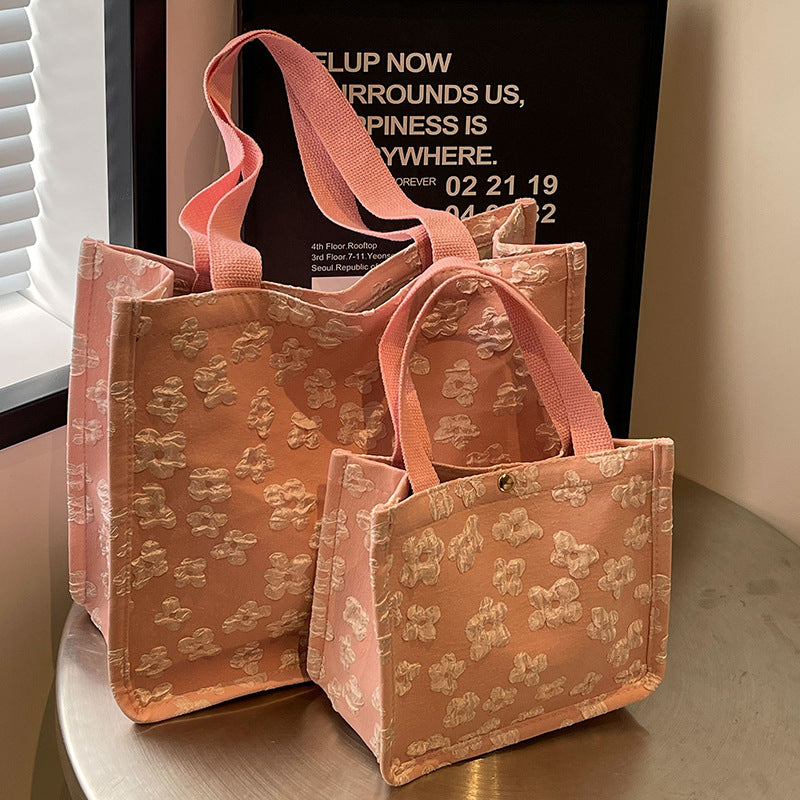 Floral Print Mini Tote Bag — product view 4